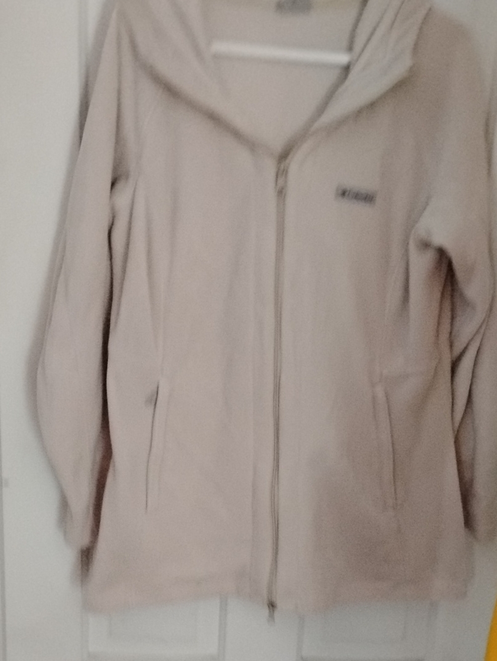 Columbia Women's Beige Teddy Jacket with Zip